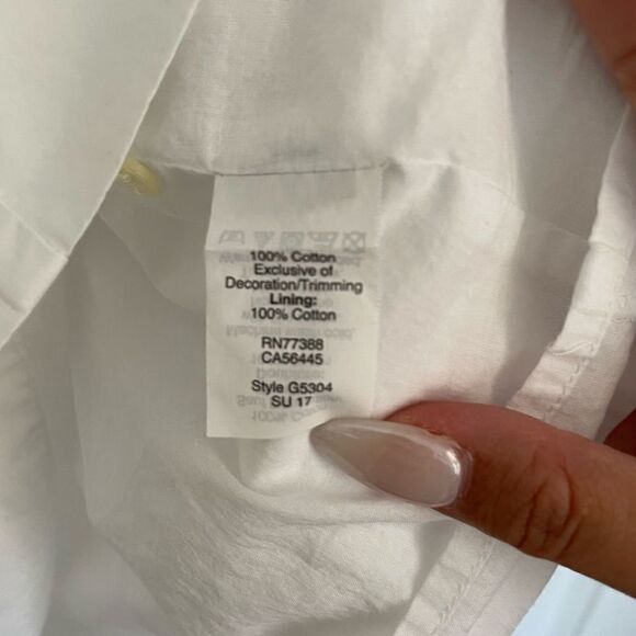 Madewell blue and white mini dress - Picture 10 of 10